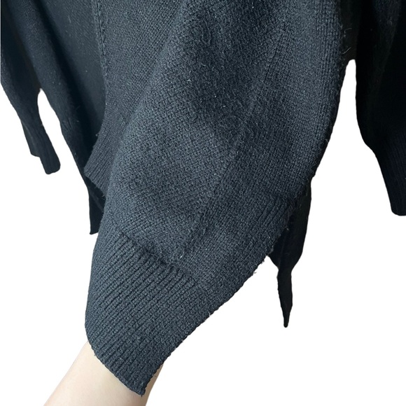 Anthropologie Maeve Black Crystal Tunic Sweater - Picture 9 of 14